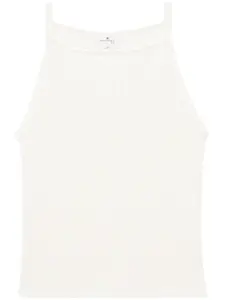 Топ в рубчик Courrèges, белый