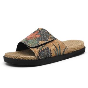 Shiozawa Мужские противоскользящие шлепанцы устойчивые к истиранию хаки, цвет Khaki