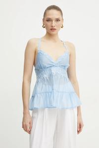 Блузка Ermanno Scervino, синий