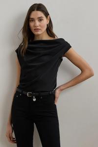 Блузка Lauren Ralph Lauren, черный