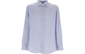 Рубашка Long Sleeved Buttoned Shirt EMPORIO ARMANI, светло-голубой
