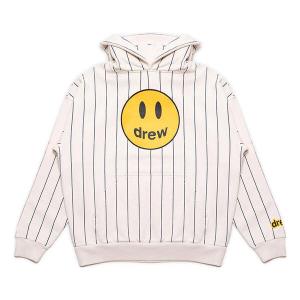 Толстовка mascot hoodie 'navy pinstripe' Drew House, белый