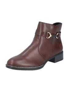 Ботильоны на каблуке Rieker Booties, темно-коричневый