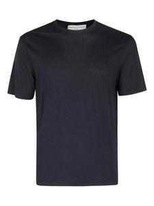 Футболка с круглым вырезом и короткими рукавами Filippo De Laurentiis, синий