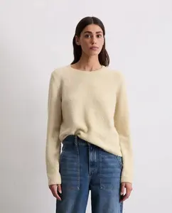 Женский джемпер из буклированной пряжи стандартного кроя MARC  O'POLO, бежевый