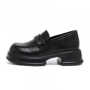 MALEMONKEY Лоферы женские черные