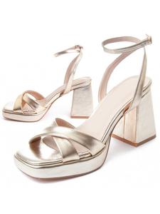 Сандалии Festsand4 в золотистом цвете Montevita