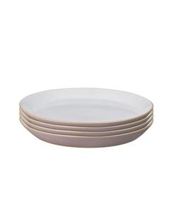Набор обеденных тарелок Impression, 4 штуки Denby, розовый