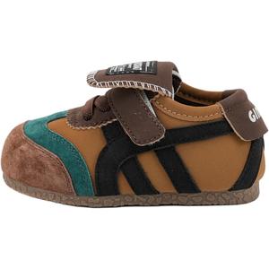 Непромокаемые противоударные низкие повседневные детские кроссовки для детей 3-7 лет QINUOSHU, черный/серый