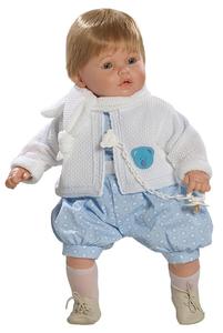 Испанская кукла-мальчик Дульзон 62 см, плачет, разговаривает, соска Inna marka