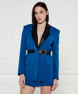 Блейзер Regular fit Patrizia Pepe, синий