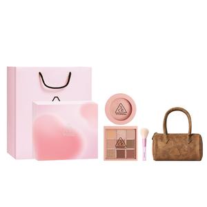 Палетка теней для век румяна новичка девять квадратов наборы для макияжа легко растушевываются натуральный прозрачный 3CE