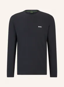 Футболка с лонгсливом длинная Boss, синий