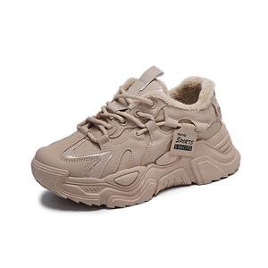 M.M Party Амортизирующие водонепроницаемые низкие массивные кроссовки женские Khaki, цвет Khaki