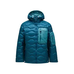Утилитарная пуховая куртка с капюшоном Helium Utility Down Hood PEAK PERFORMANCE, синий