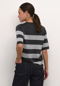 Джемпер ANKRA SHORT SLEEVE  Kaffe, цвет Mottled Grey