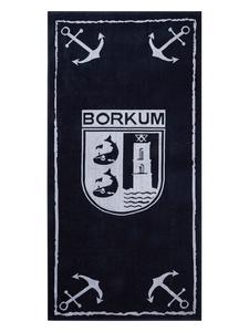 Пляжное полотенце SCHIETWETTER, цвет navy/white