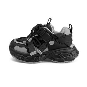 Кроссовки для бега с защитой от скольжения и износа для детей ST&SAT KIDS, черный