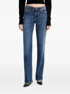 Джинсы с шлевками и нашивкой с логотипом Versace Jeans Couture, синий