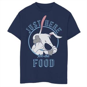 Мужская футболка Disney Mulan Little Brother Just Here For The Food Portrait Licensed Character