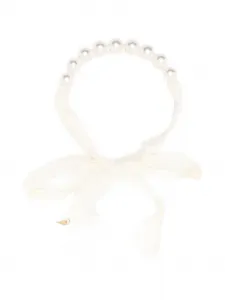 Ожерелье с подвеской-жемчужиной Forte Forte, бежевый