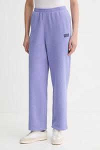 Хлопковые спортивные штаны American Vintage, фиолетовый