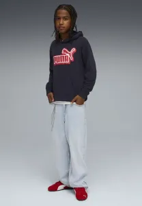 Логотип essentials lab/// худи Puma, New Navy