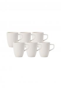 Набор кофейных кружек Villeroy & Boch Artesano, 380 мл, 6 штук, белый