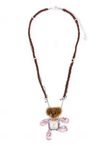 Колье с кристаллами Yvmin, серебристый