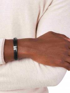 Золотой мужской браслет Fossil JF03686040