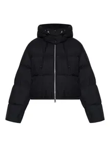 Куртка-пуховик с капюшоном Moose Knuckles, черный