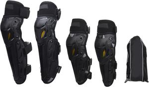 Мотоциклетные наколенники с налокотниками, эластичными ремнями, эргономичной посадкой для мотокросса, мотокросса, лыжного спорта, конькового спорта, защиты для взрослых (камуфляж) Zohisin, Camouflage