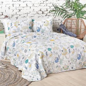 Кэрол и Фрэнк Бри Одеяло с фламинго Carol & Frank, цвет Lagoon