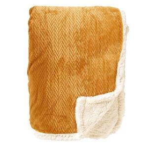 Плед Dutch Decor Bobby, 200x200x150 см цвет pantone golden glow