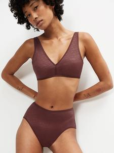 Трусы Signature Sheer Maxi Triumph, темно-коричневый