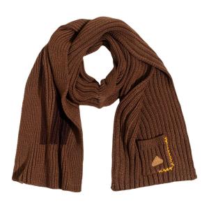 Adidas Акриловый вязаный шарф унисекс коричневый, Brown