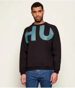 Толстовка Nalfcrew loose fit Hugo Blue, черный