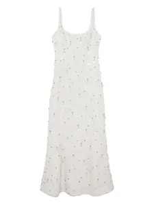 Декорированное платье Briella Simkhai, белый