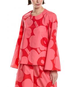 Marimekko Pelargoni Unikko Топ, красный