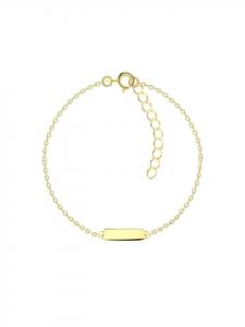 Alexander York Браслет STAB из золота, изготовленный из серебра 925 пробы с золотым покрытием