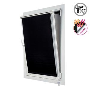 Рулонная штора STORESDECO черный ширина/глубина: 60/180 см