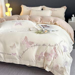 LUOLAI HOME Комплект постельного белья 1,5 м, 4 предмета, пододеяльник 200×230 см