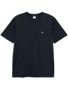 C.P. Company футболка с аппликацией логотипа, синий