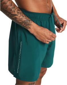 Шорты Under Armour Woven Wordmark, (449) Hydro Teal/Radial Turquoise