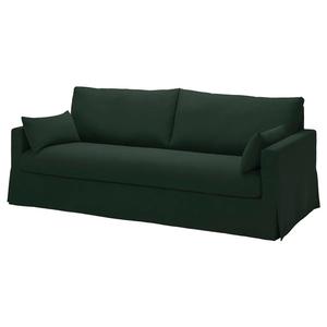 3-местный диван HYLTARP IKEA, цвет tallmyra dark green