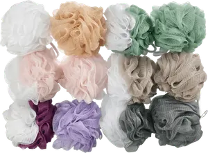 Отшелушивающая массажная губка 1 шт. ebelin