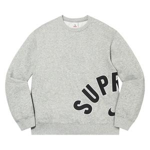 Свитер Supreme x Nike Arc Crewneck, Heather Grey