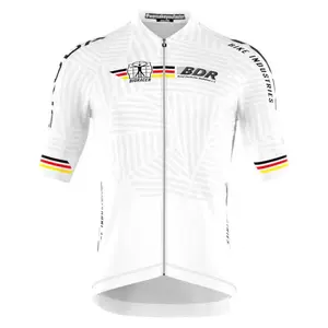 Джерси Bioracer German Icon Classic Matrix short sleeve, белый
