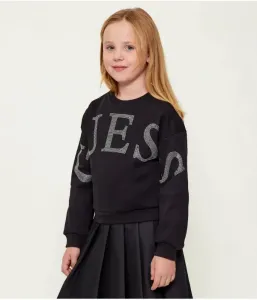 Толстовка loose fit Guess, черный