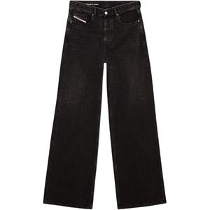 D Rise широкие джинсы DIESEL, черный